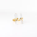 Double Quartz Ring
